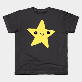 Cutey Face Little Star Kids T-Shirt